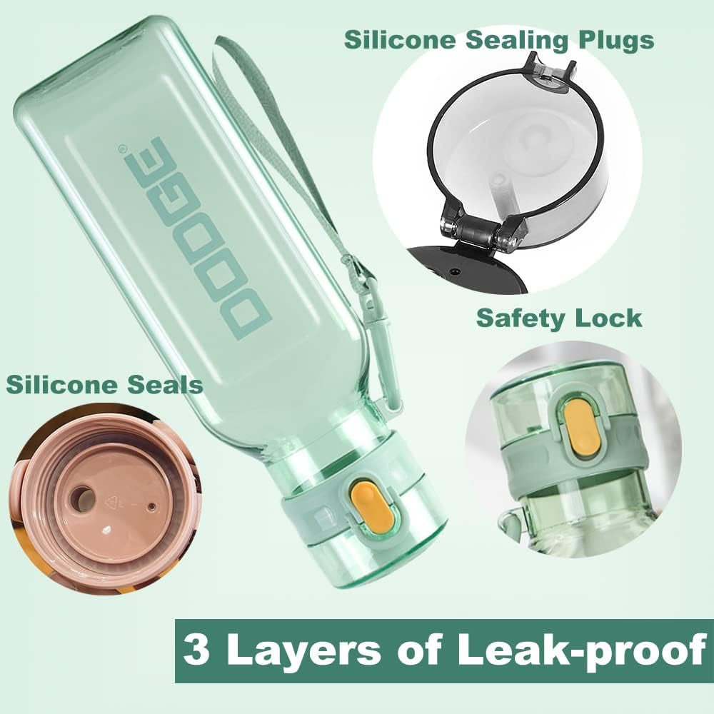 Sports Water Bottle 700Ml, Leakproof and BPA Free Drinks Bottle, Gym Water Bottl